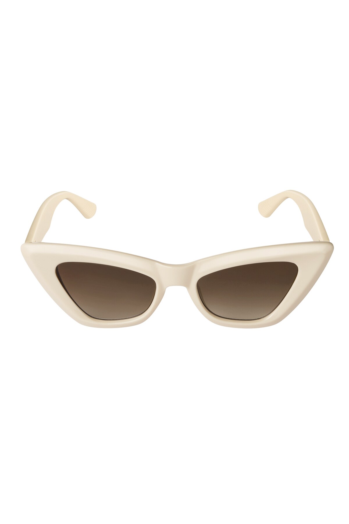 Sunglasses cat eye trendy - cream Picture3