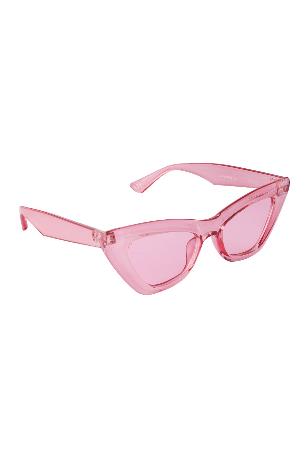 Sunglasses cat eye trendy - pink h5 