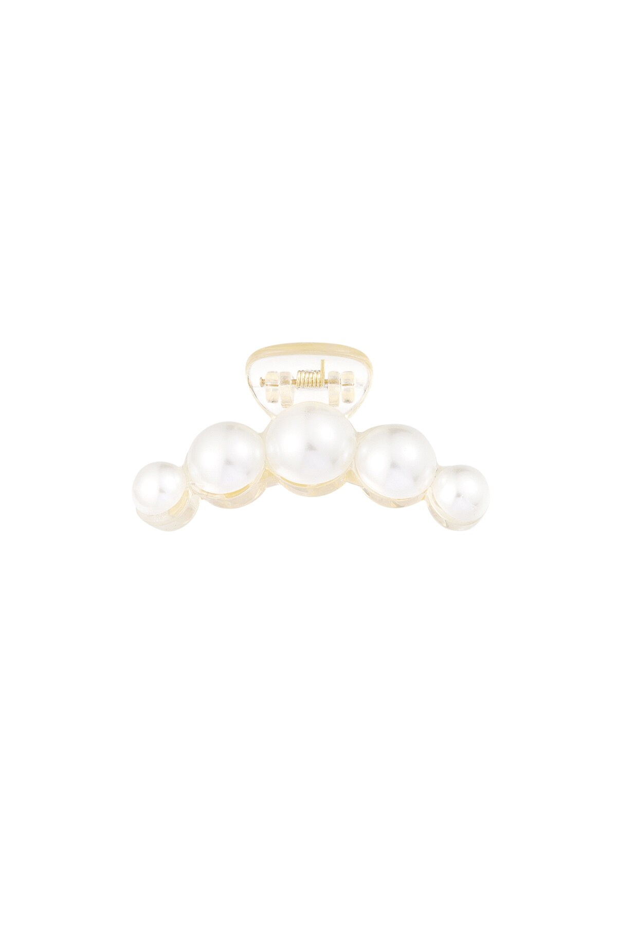 Hair clip pearls small 