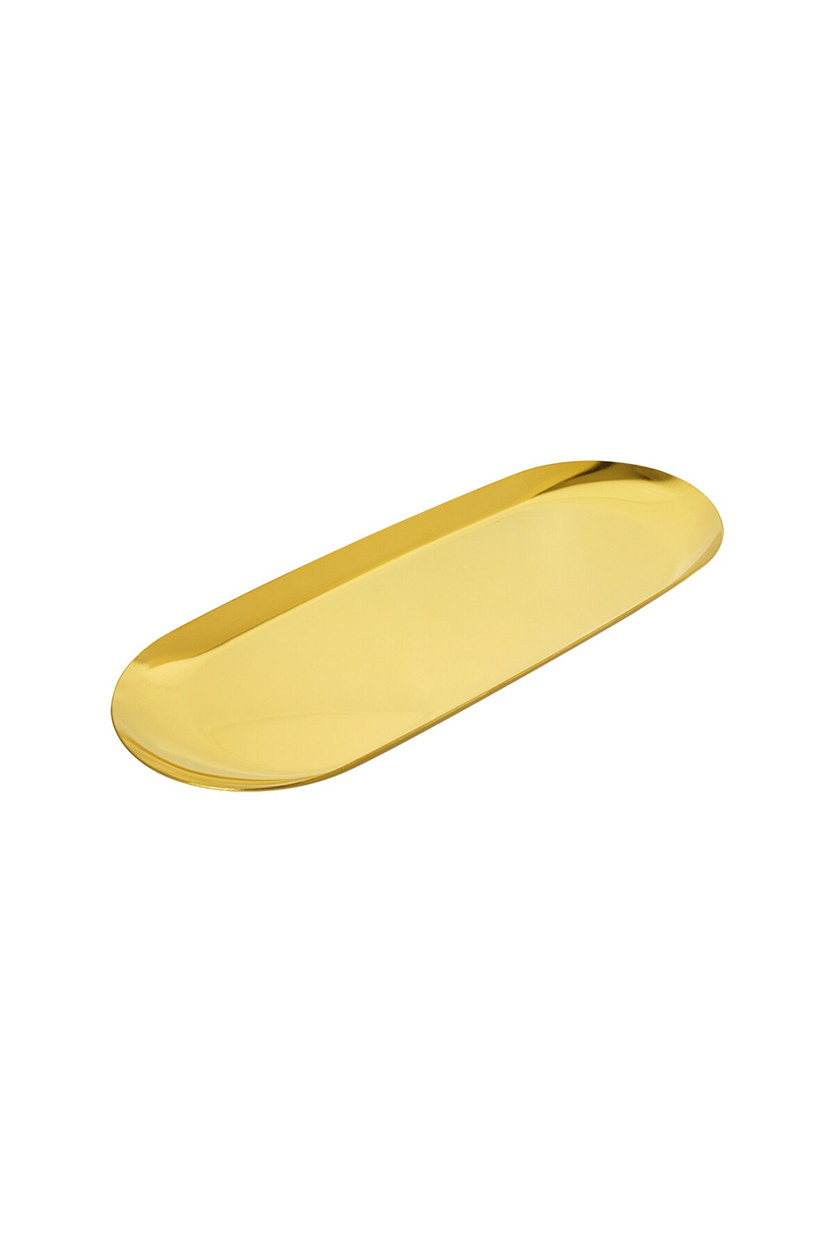 Elongated plateau - Gold color h5 