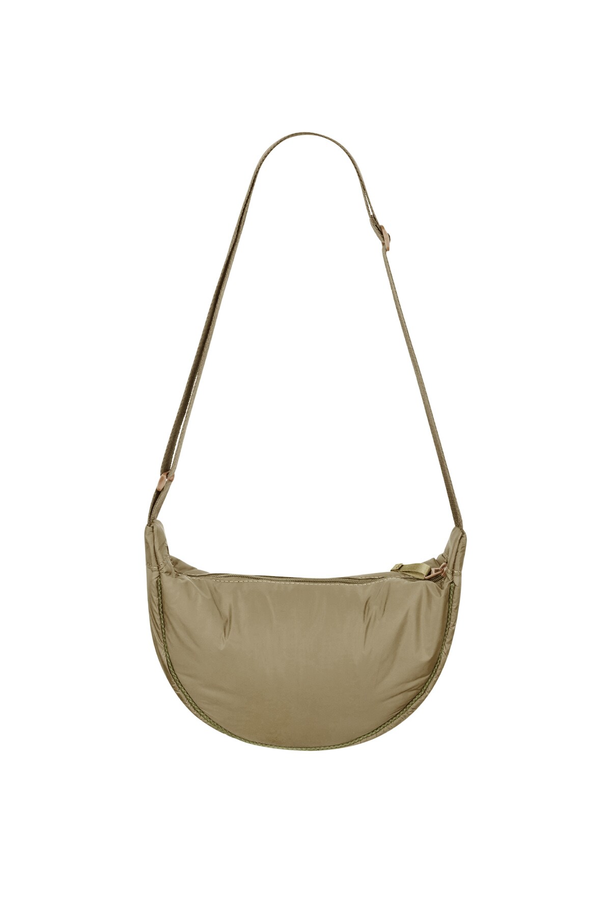 Shoulder bag half moon - camel 