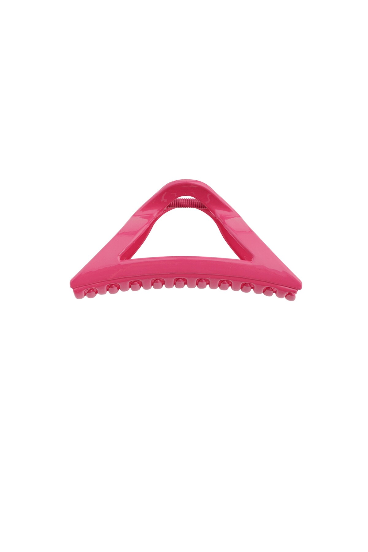 Hair clip summer triangle - fuchsia 