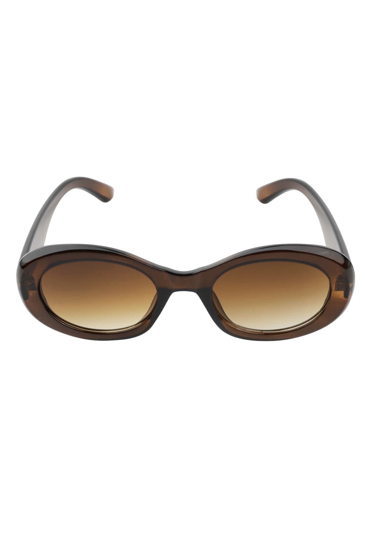 Lunettes de soleil look chic - marron foncé h5 Image2