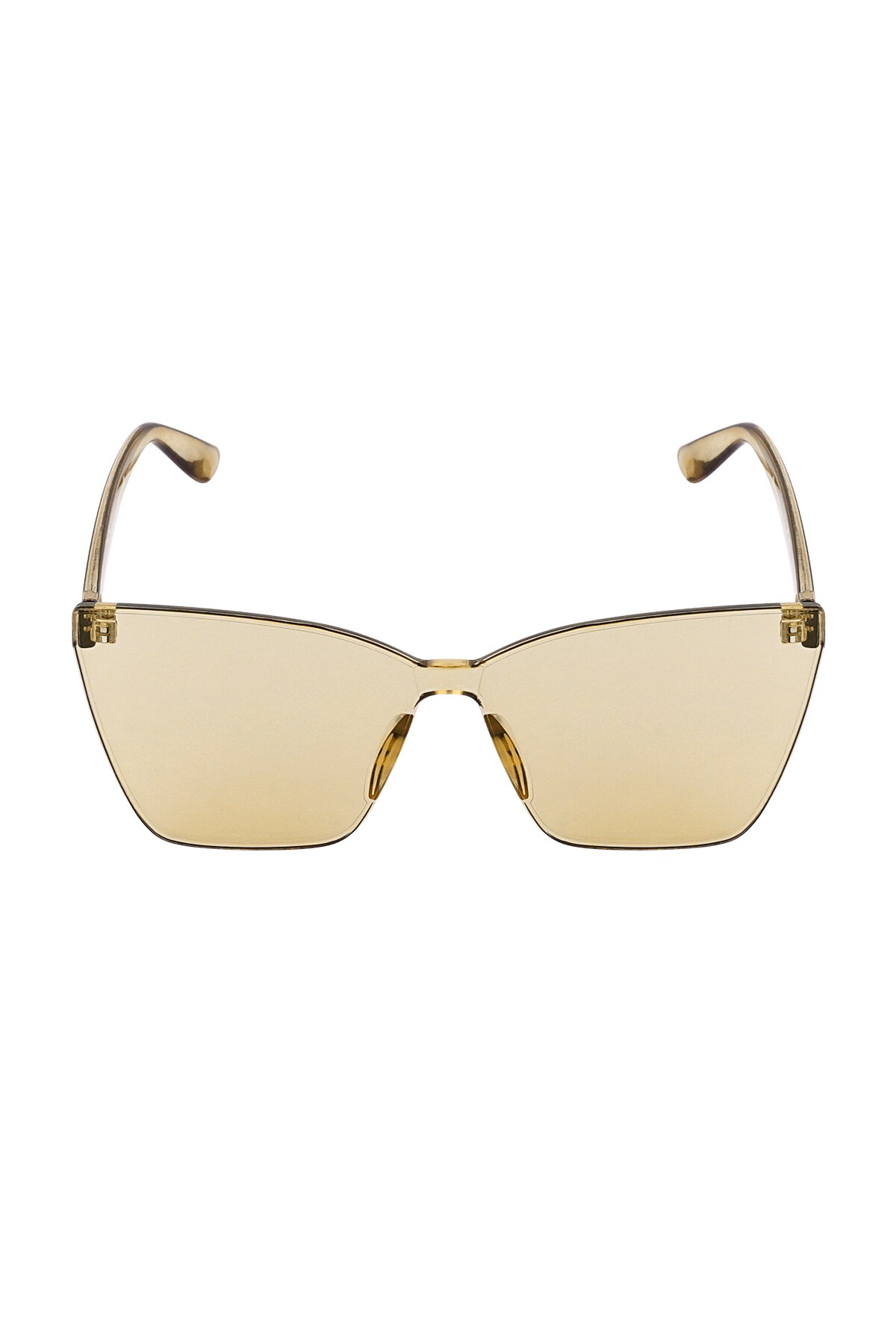 Single-color daily sunglasses - beige h5 Picture2