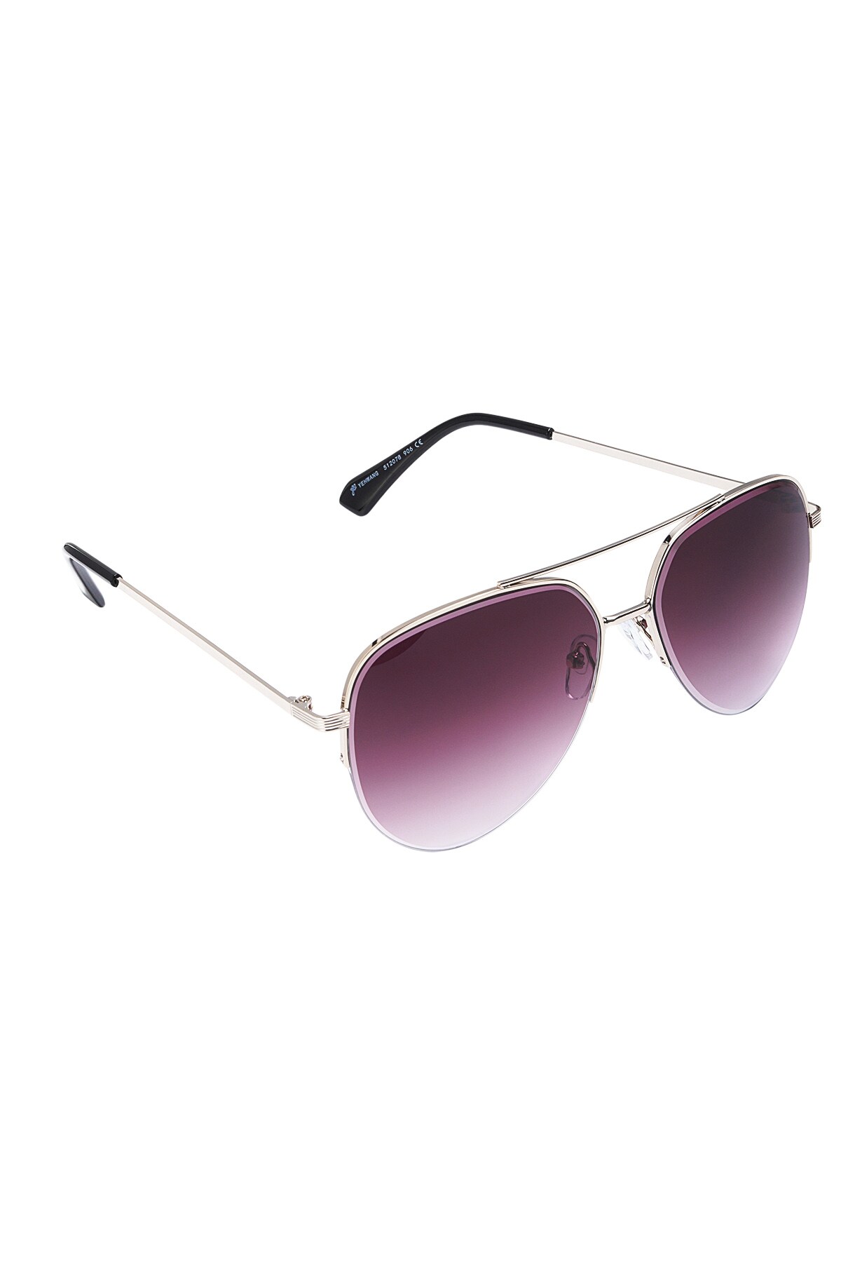 Aviator style sunglasses - purple 