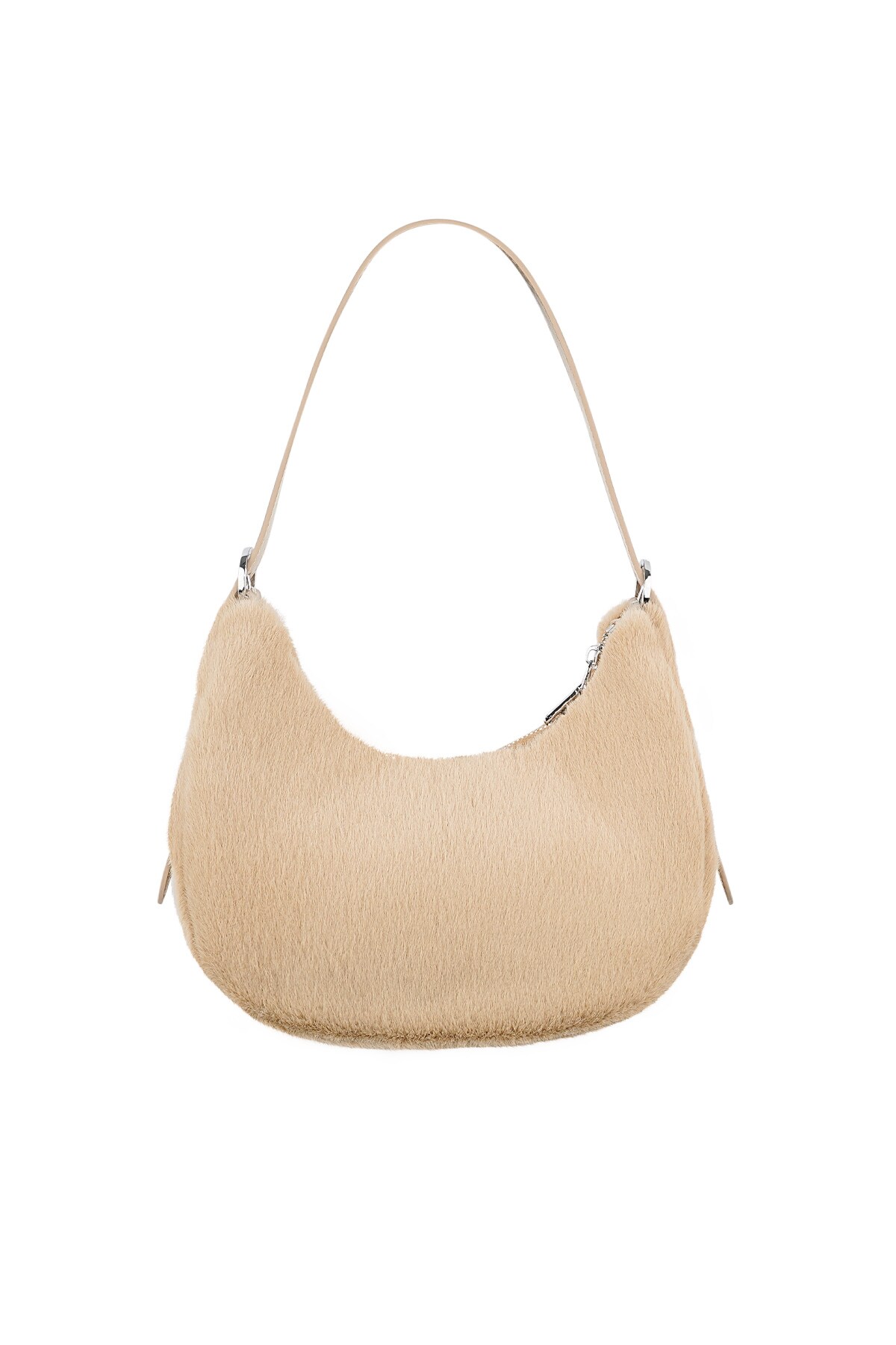 Fluffy city bag - beige h5 