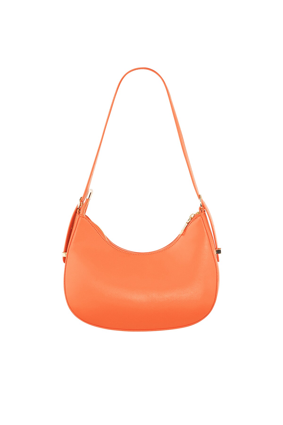 Colorful crescent moon bag - orange h5 