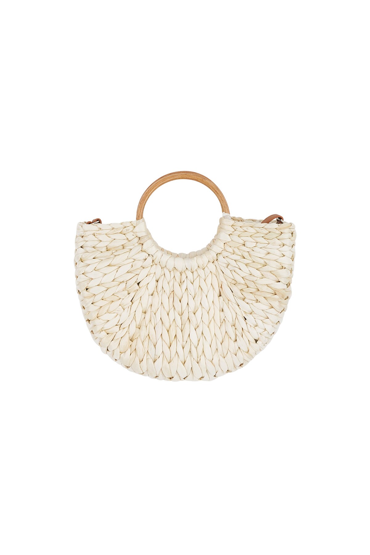 Beach bag half moon - off-white h5 