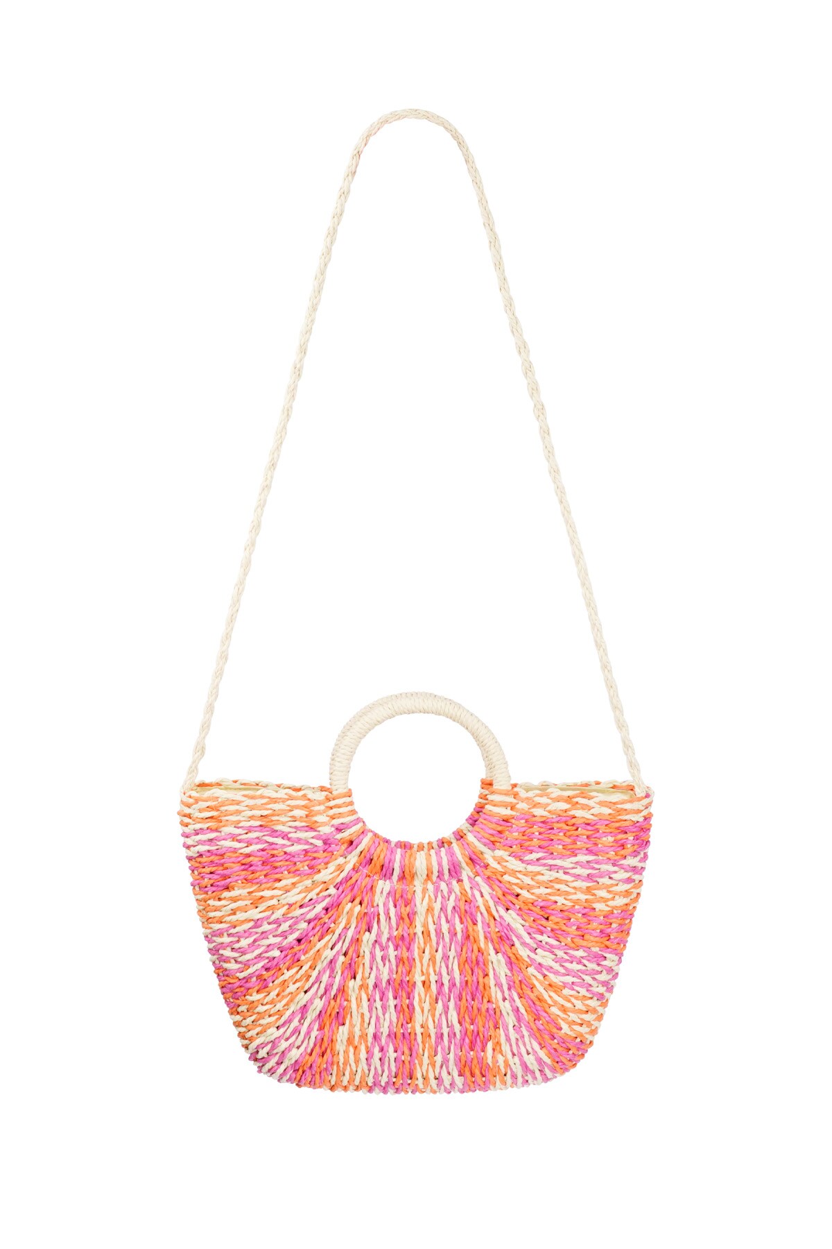 Beach bag eye-catching good - orange pink Picture3