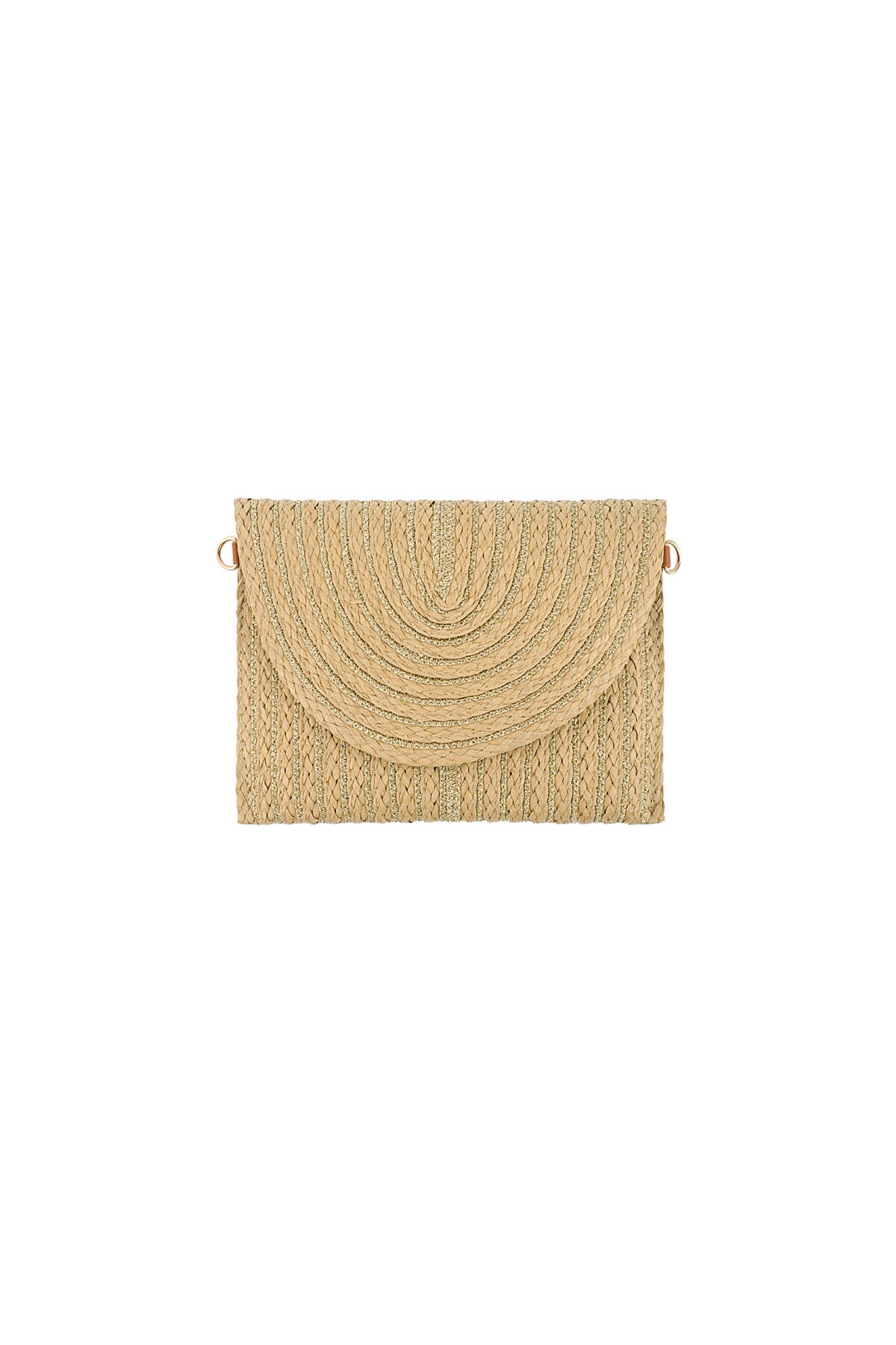 Summer clutch living life - beige h5 