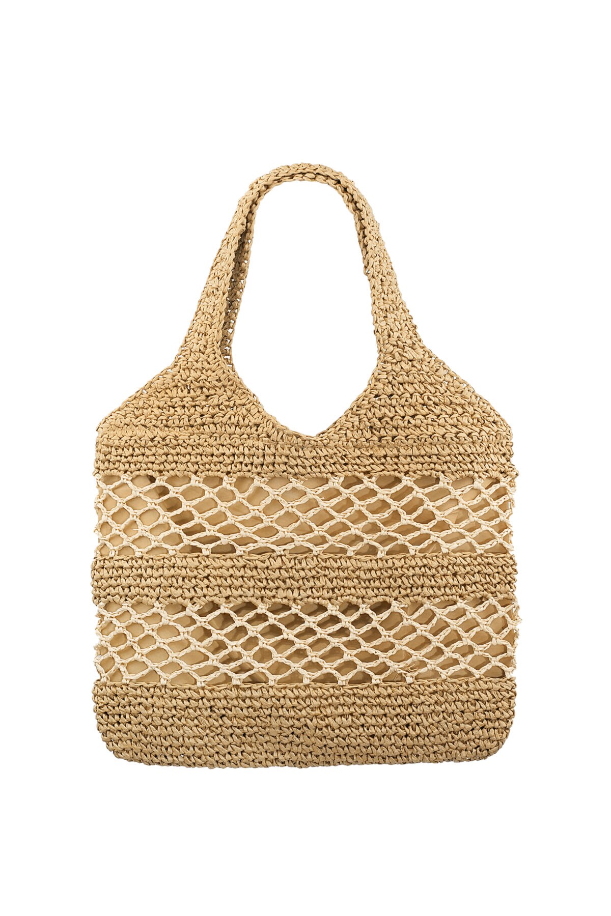 Beach bag colorful rebel - beige h5 