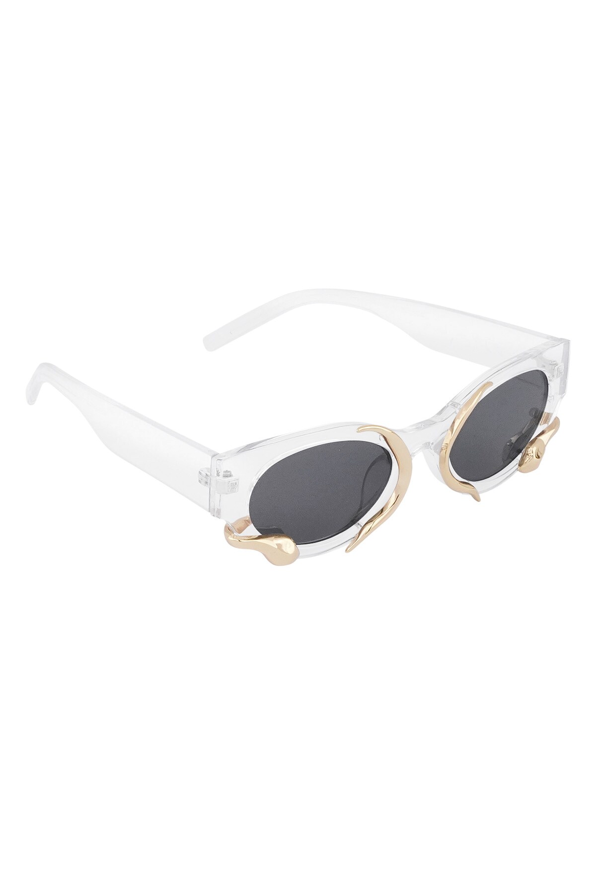 Snake sunglasses - dark gray h5 