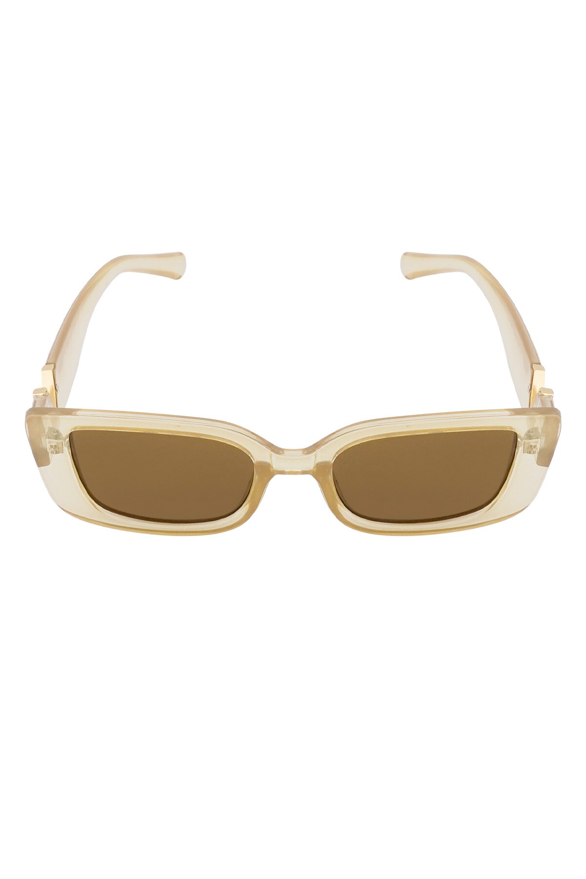 Classic sunglasses with v - beige h5 Picture4