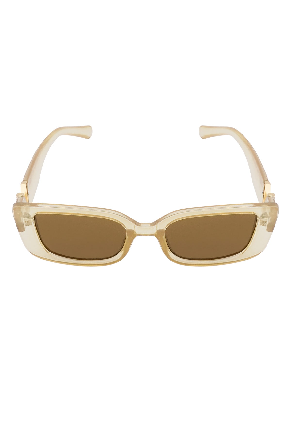 Classic sunglasses with v - beige Picture4