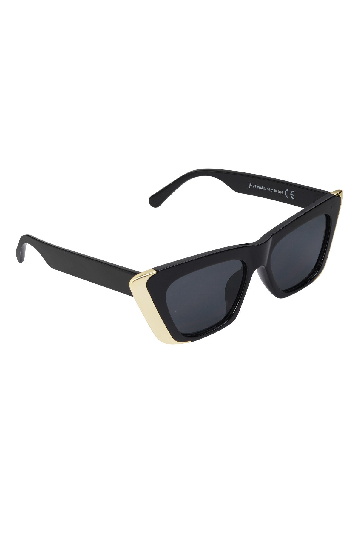 Sunglasses sun savvy - black gold 