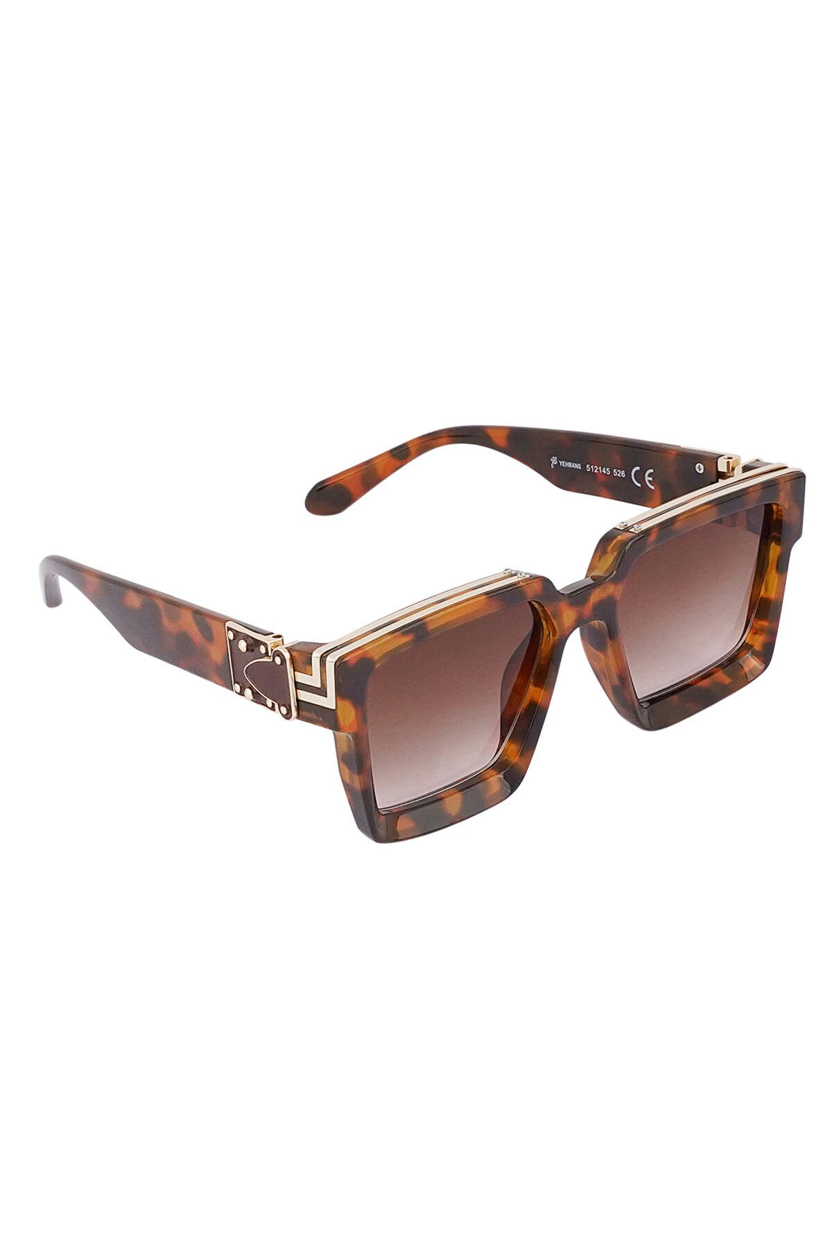 Shine bright sunglasses - camel  h5 