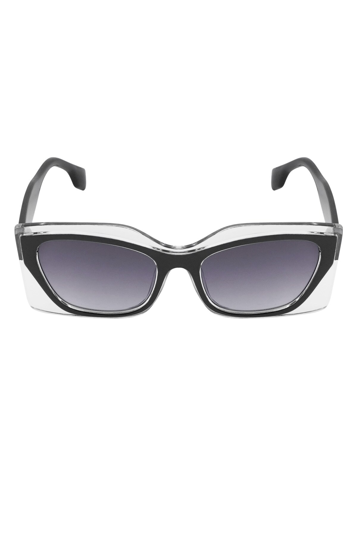 Double frame sunglasses - black/grey h5 Picture4