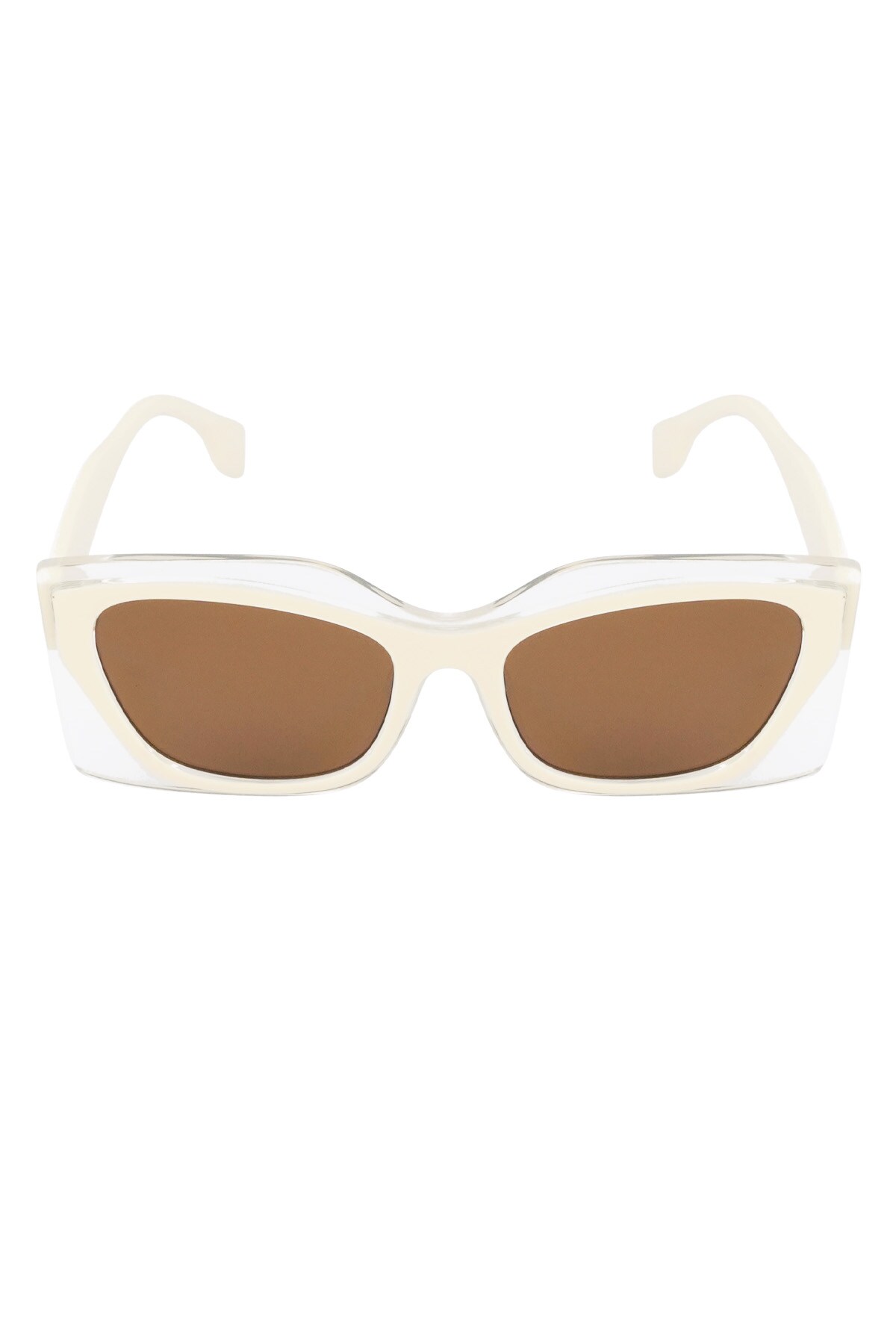 Double frame sunglasses - off-white  h5 Picture4