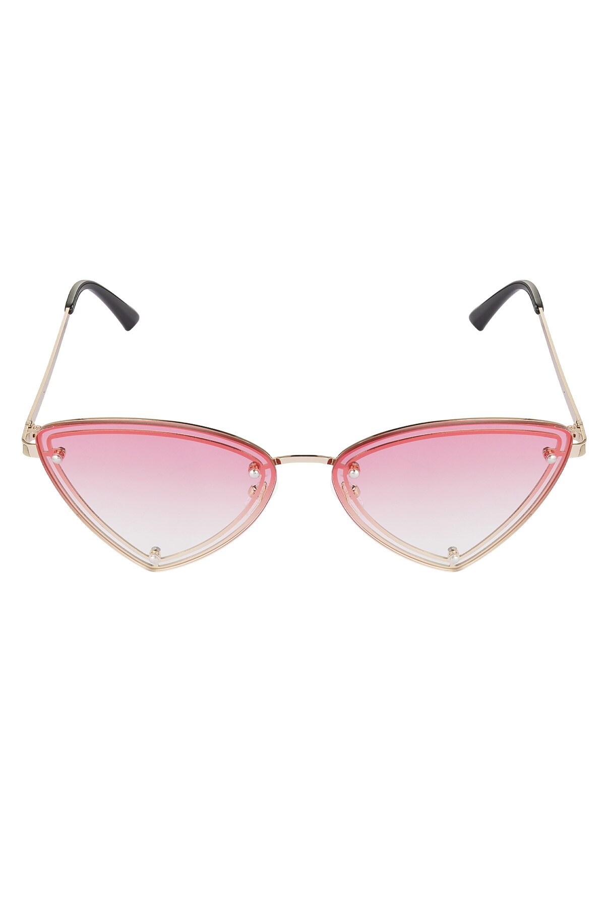 Retro party sunglasses - rose gold h5 Picture4