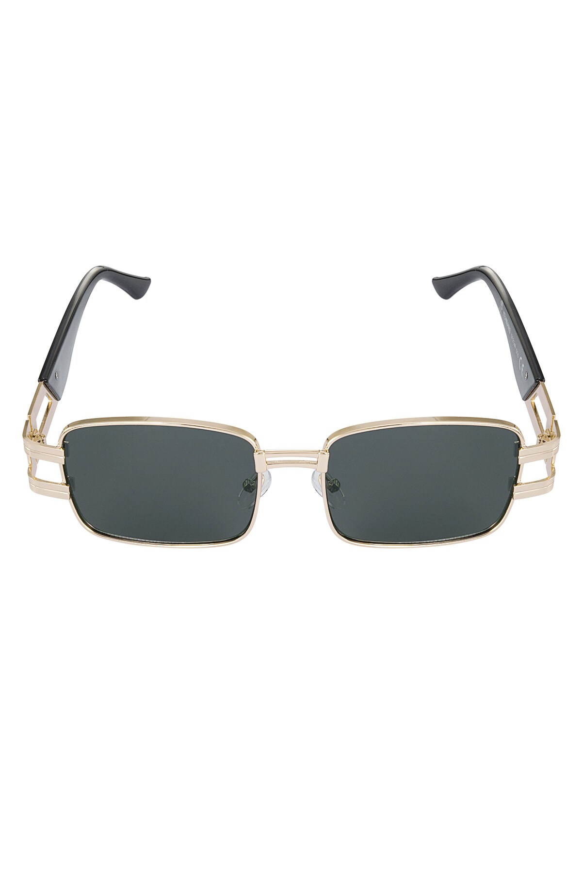 Sunglasses simple metal essential - black gold h5 Picture4