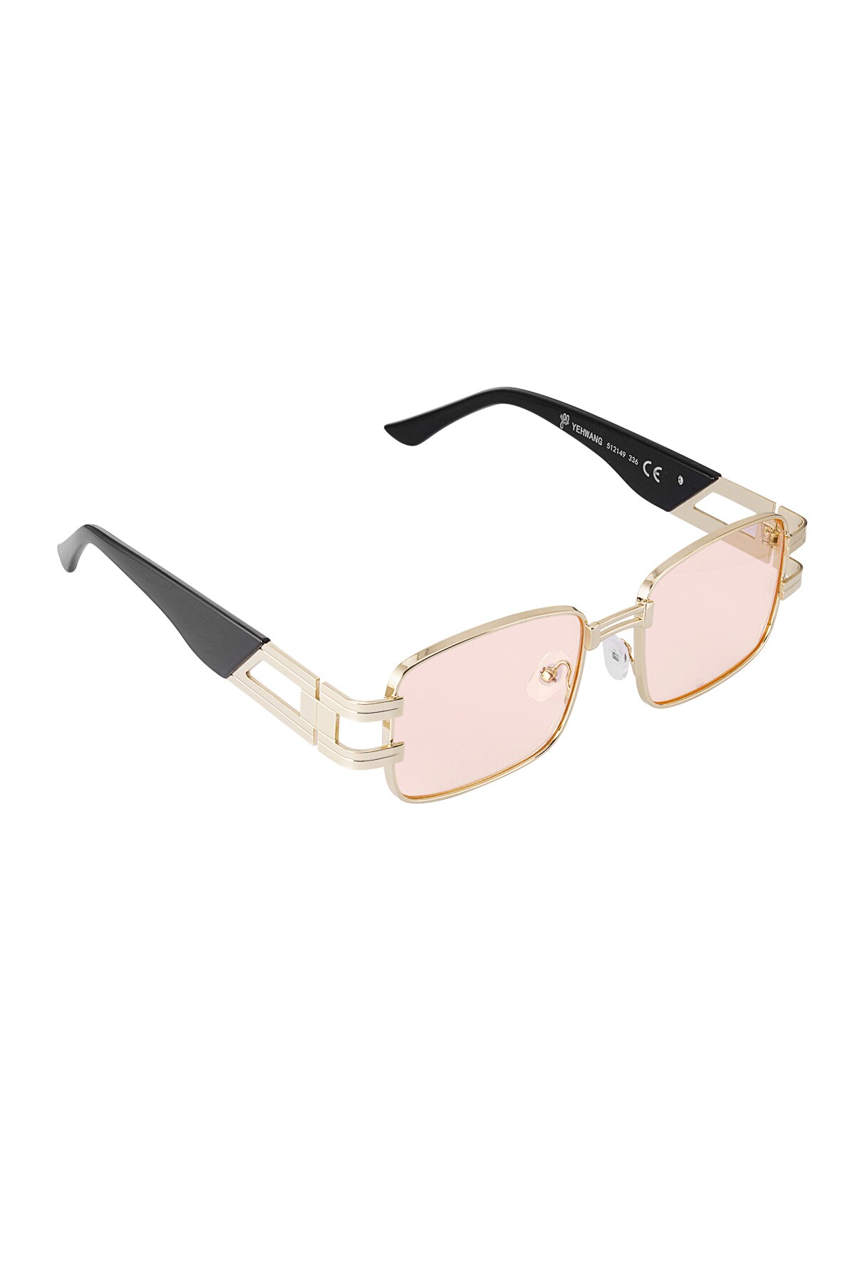 Sunglasses simple metal essential - pink gold 