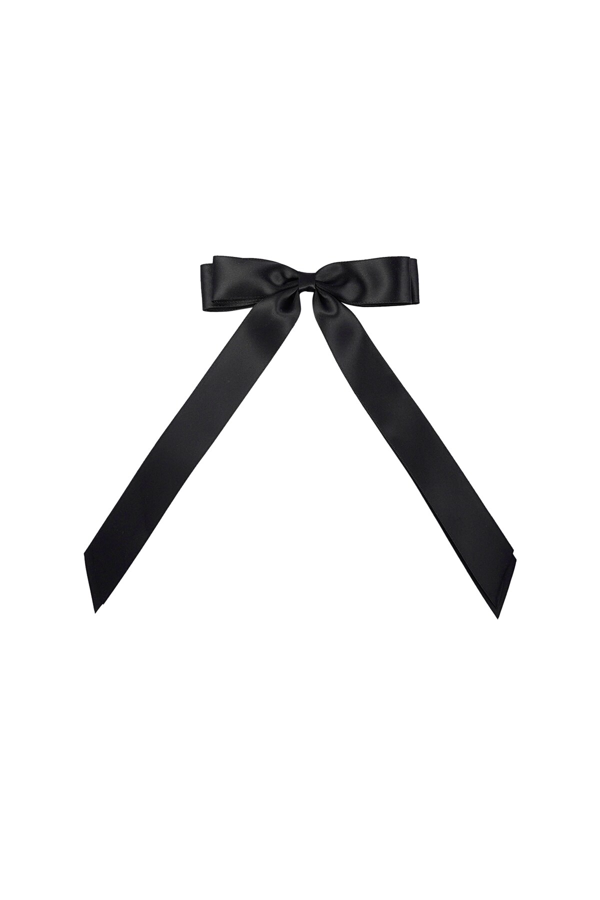 Cute hair bow - black h5 