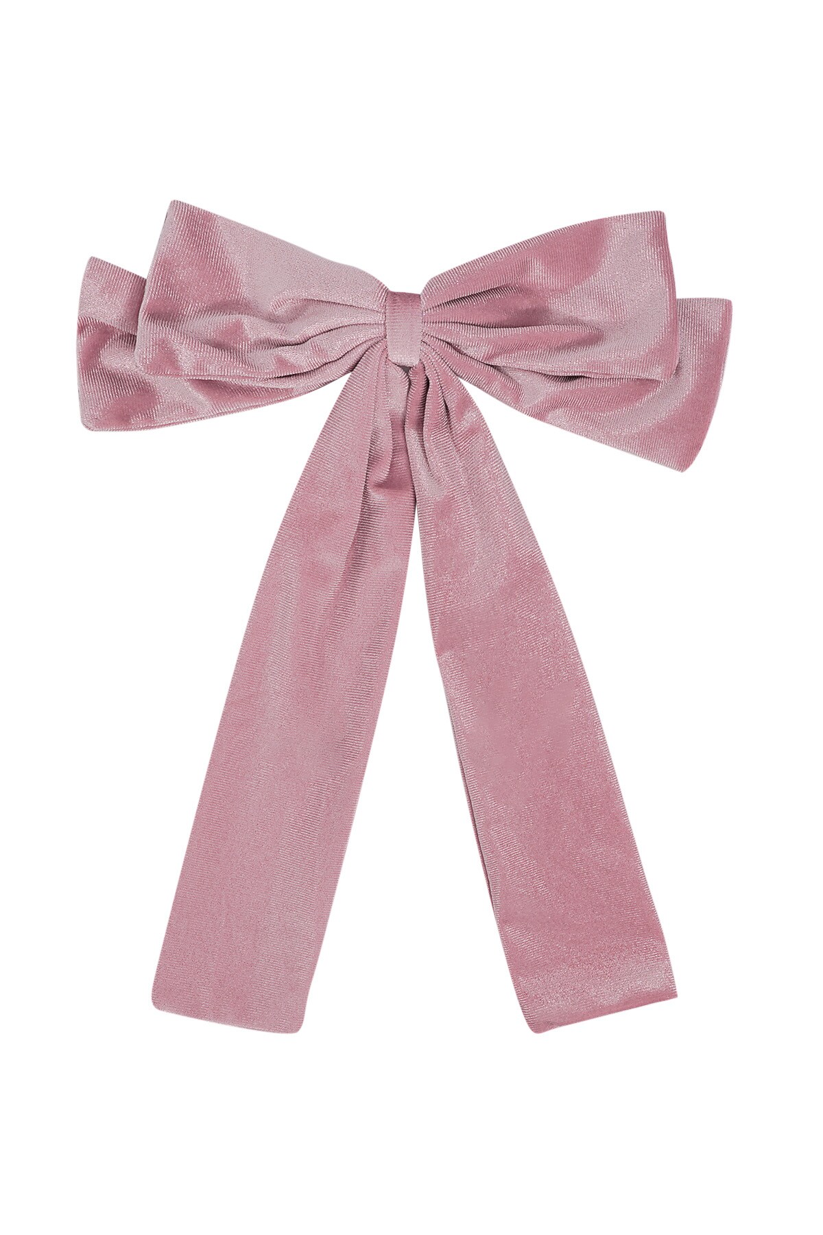 Cute hair bow - pink h5 