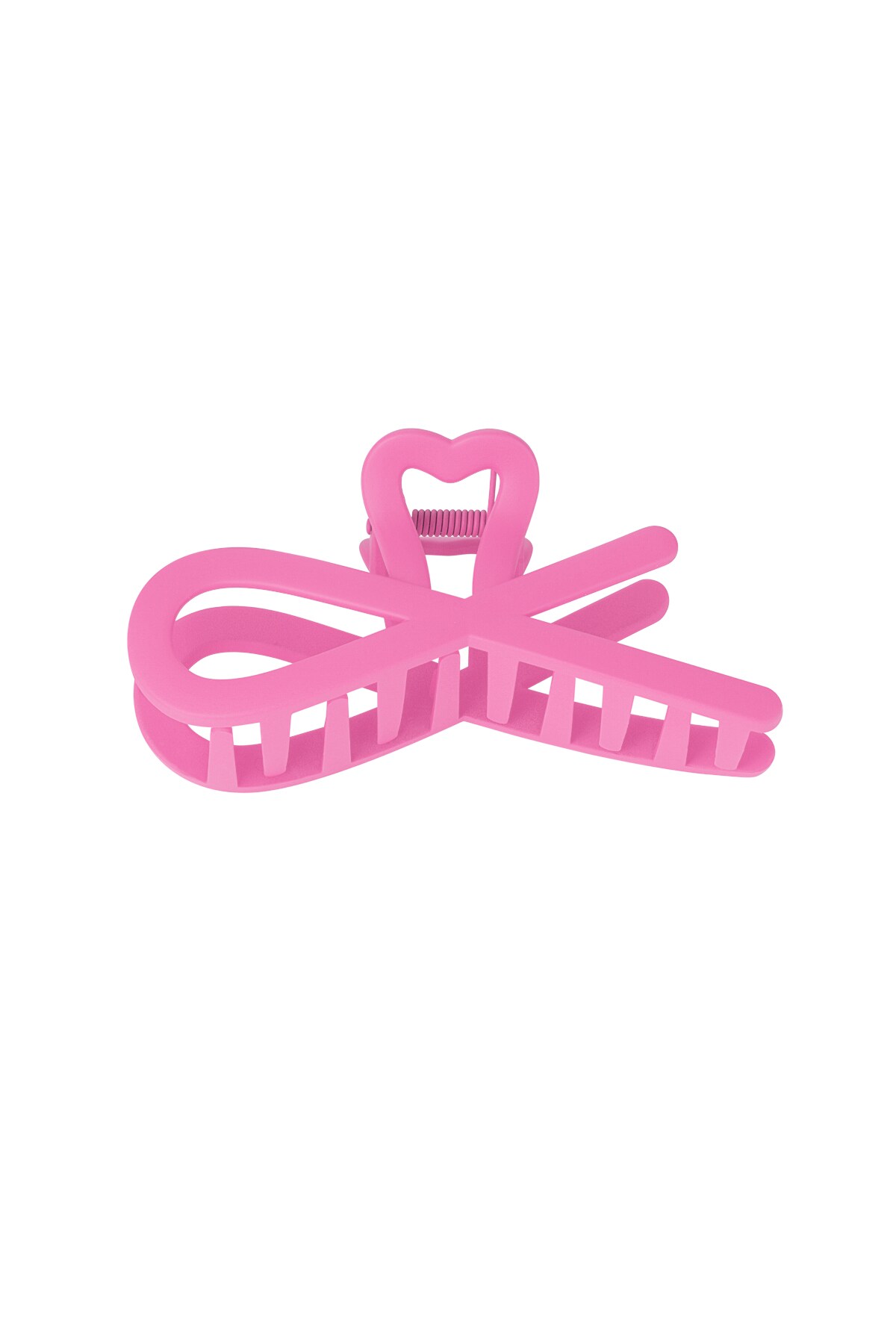 Lovely hair clip - fuchsia  