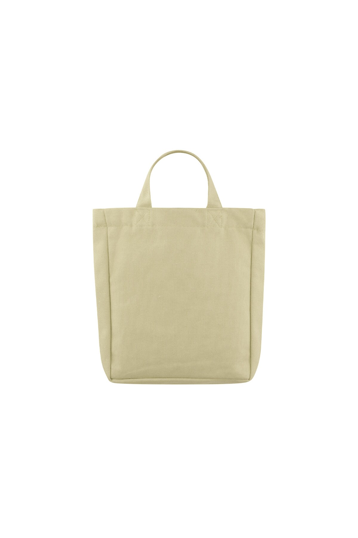 Small canvas bag love - beige h5 Picture5