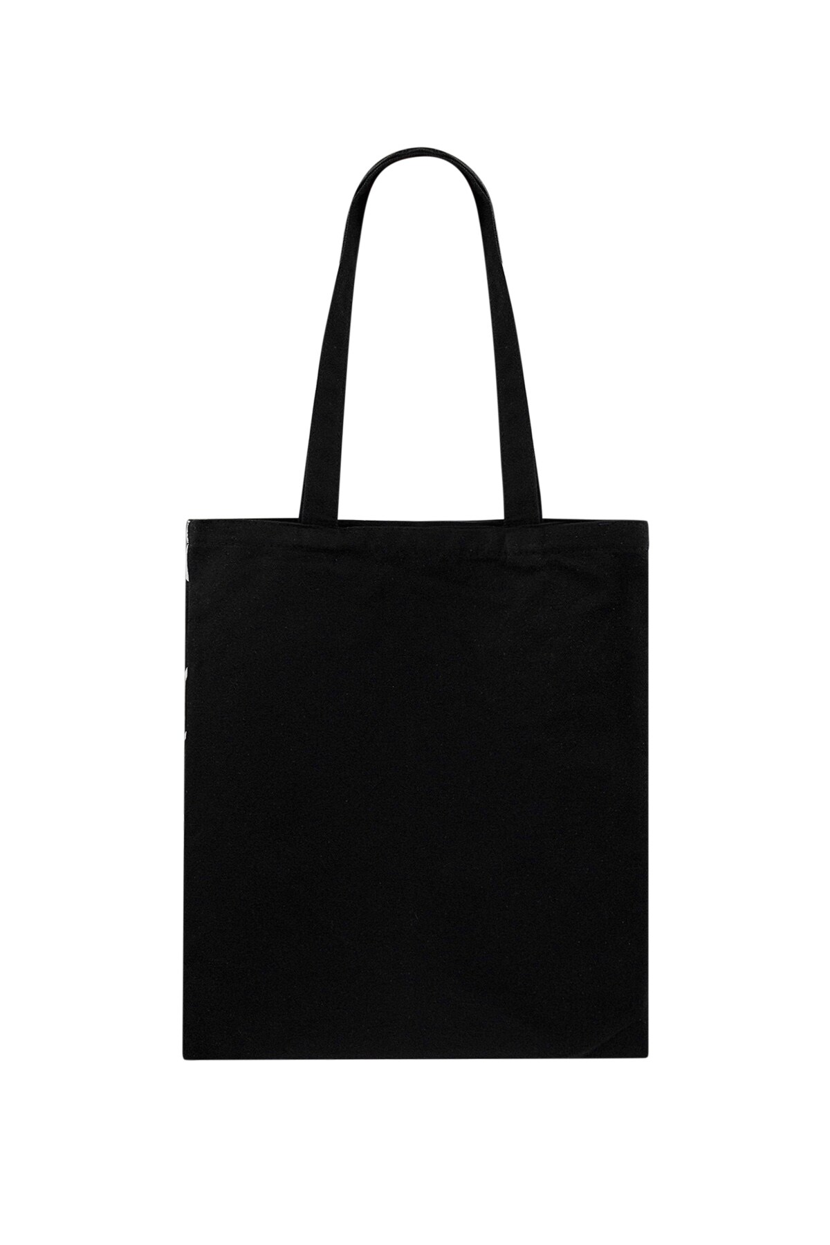 Canvas shopper hearts - black h5 Picture4