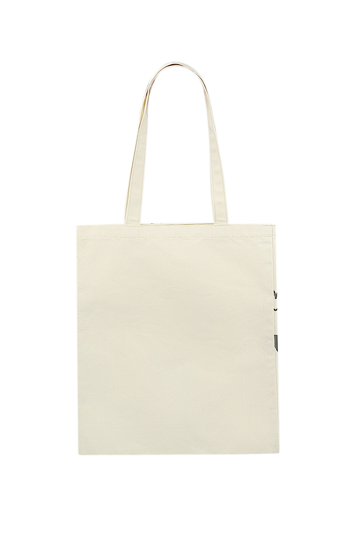 Canvas shopper hearts - white Picture2