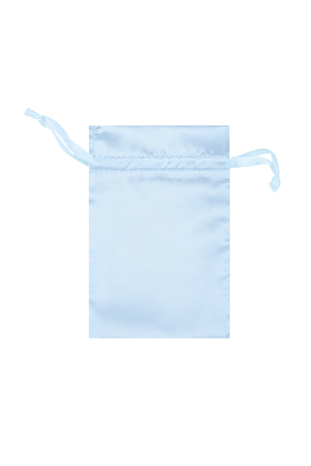 Basic satin jewelry pouch - light blue h5 Picture2