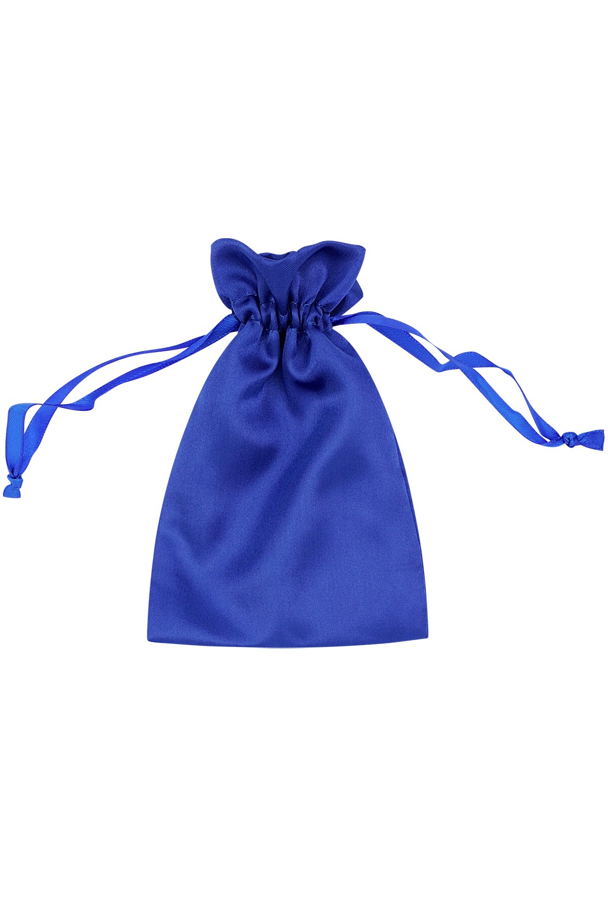 Jewelry bag satin basic - blue 