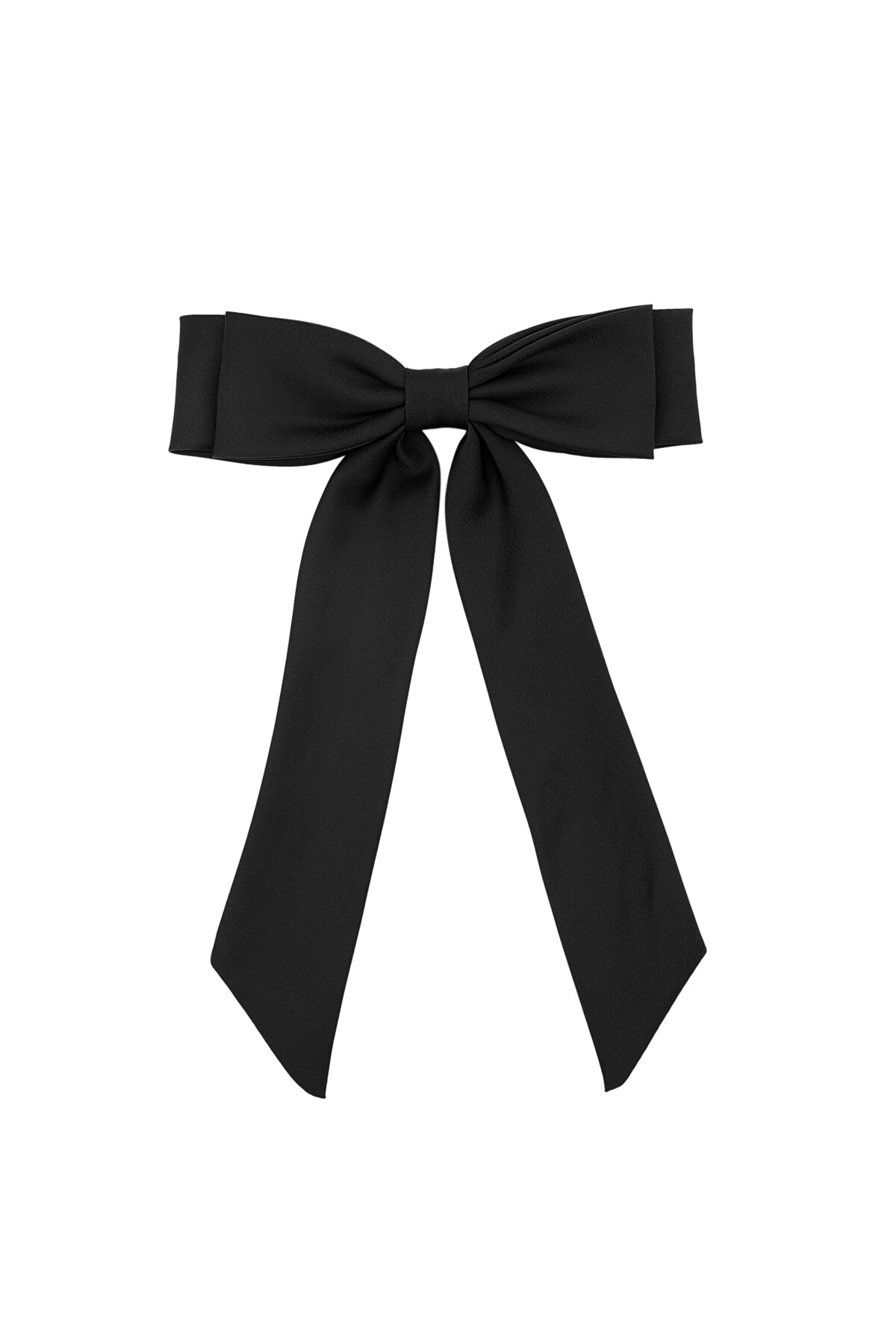 Hair bow basic babe - black h5 