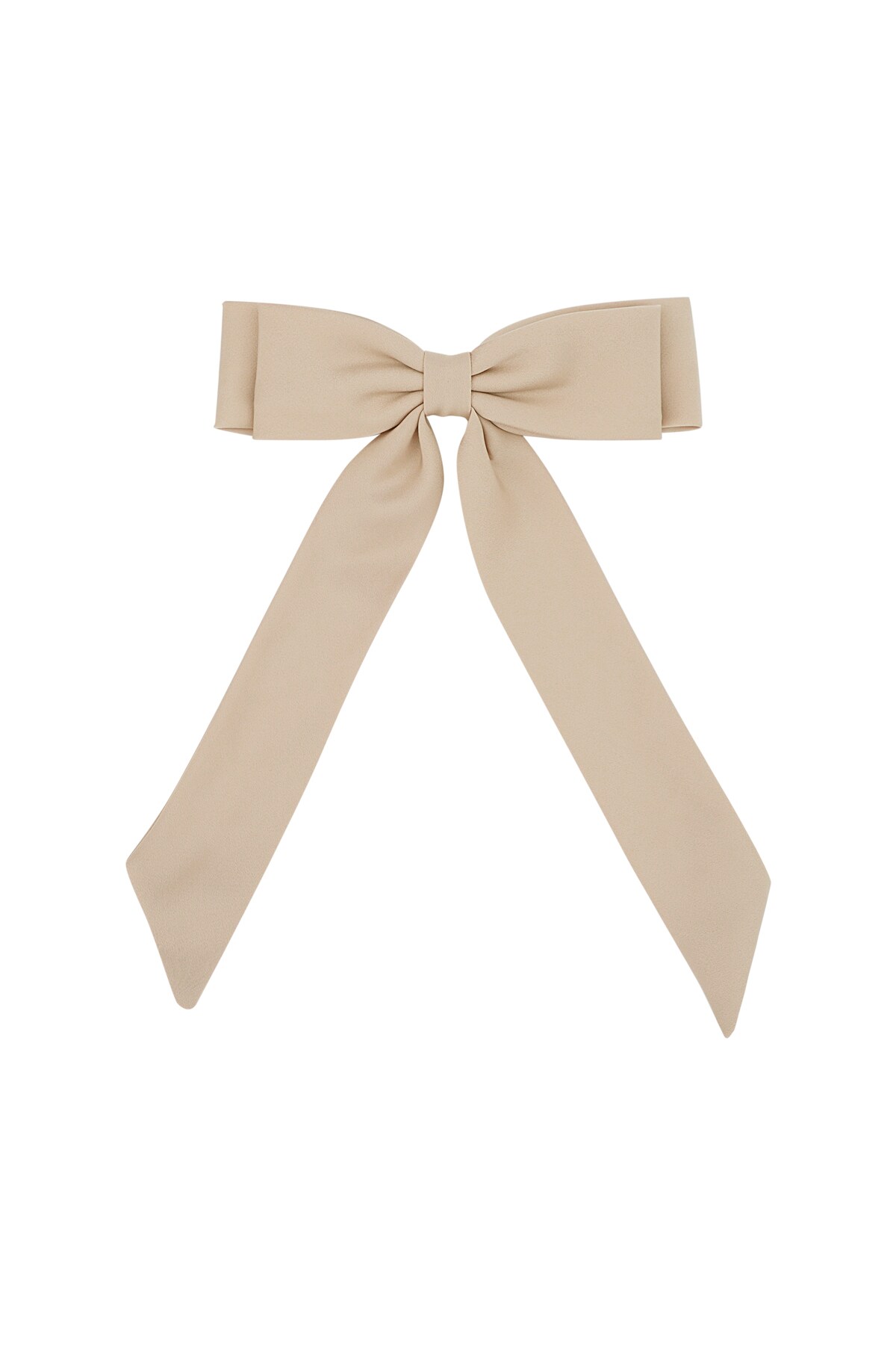 Hair bow basic babe - beige 