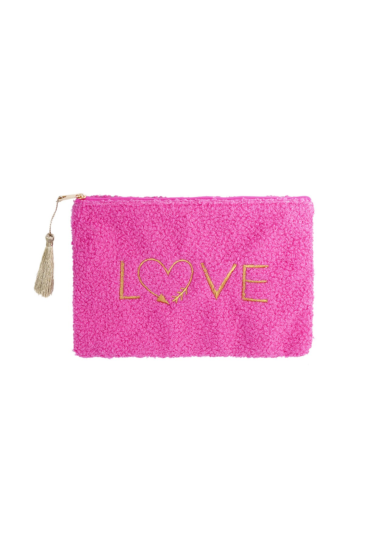 Lovely Teddy make-up bag - pink h5 