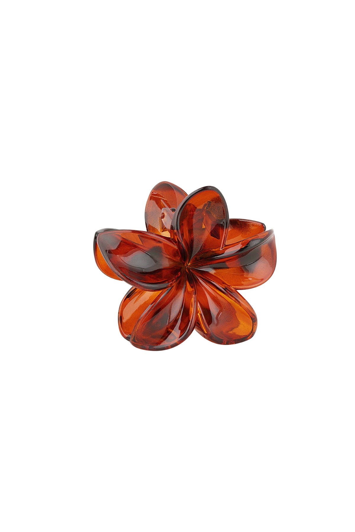 Hawaiian Flower Hair Clip - Red 