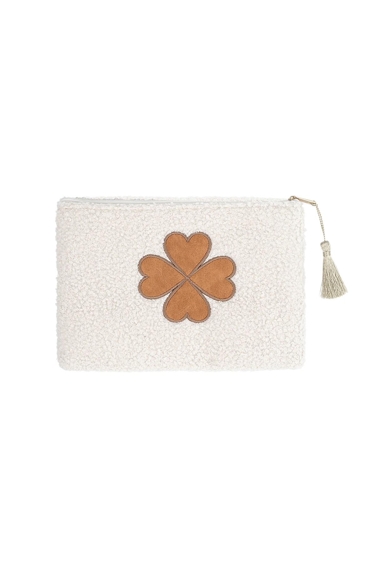 Make-up bag lucky number - off white 