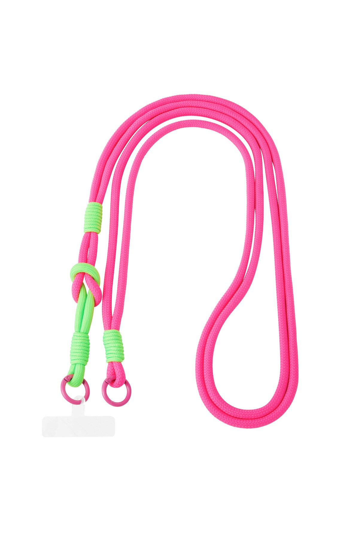 Summer telephone cord - Pink & green h5 