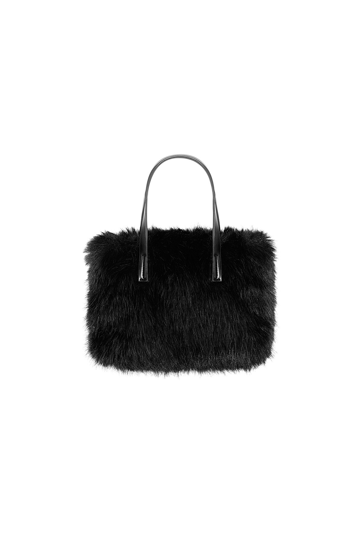 Plush haven bag - black h5 