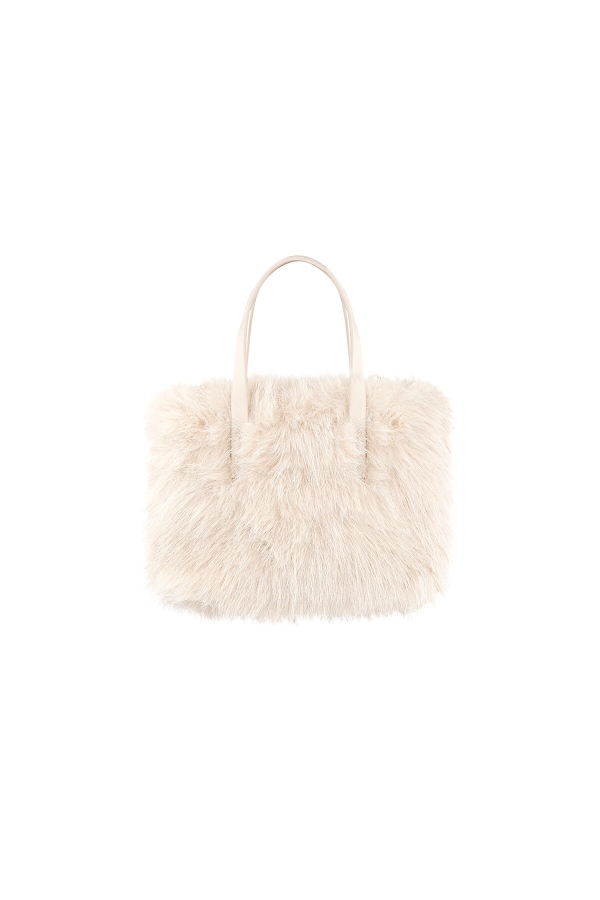 Plush haven bag - off white 