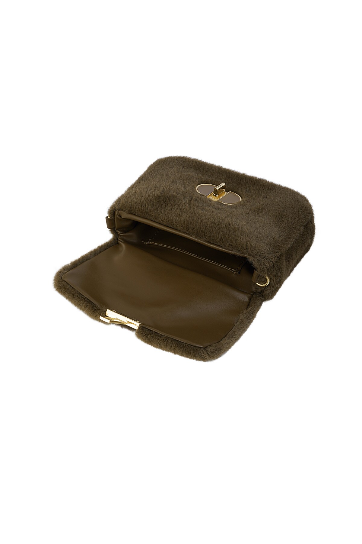 Cuddle clutch bag - camel h5 Picture6