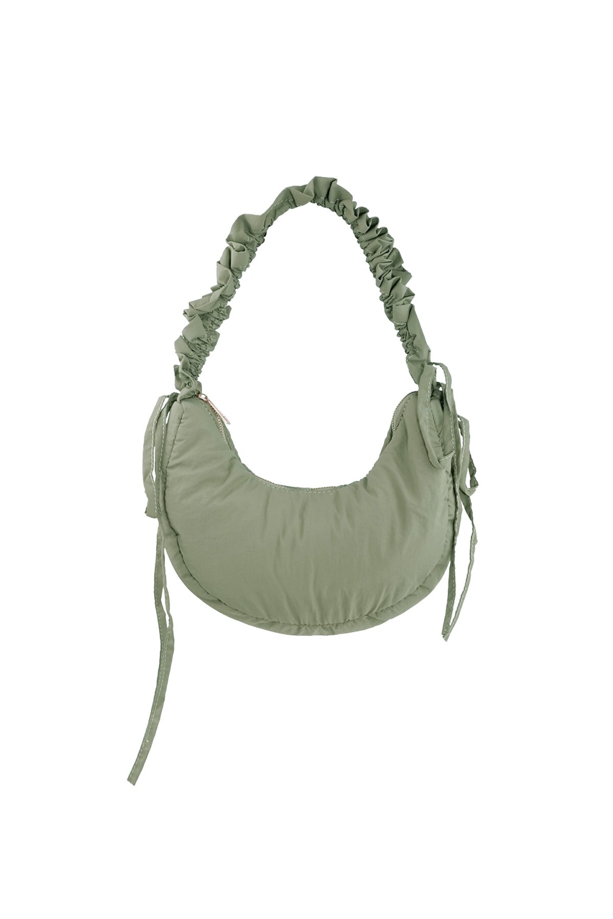 Knotty Circle Bag - Green h5 