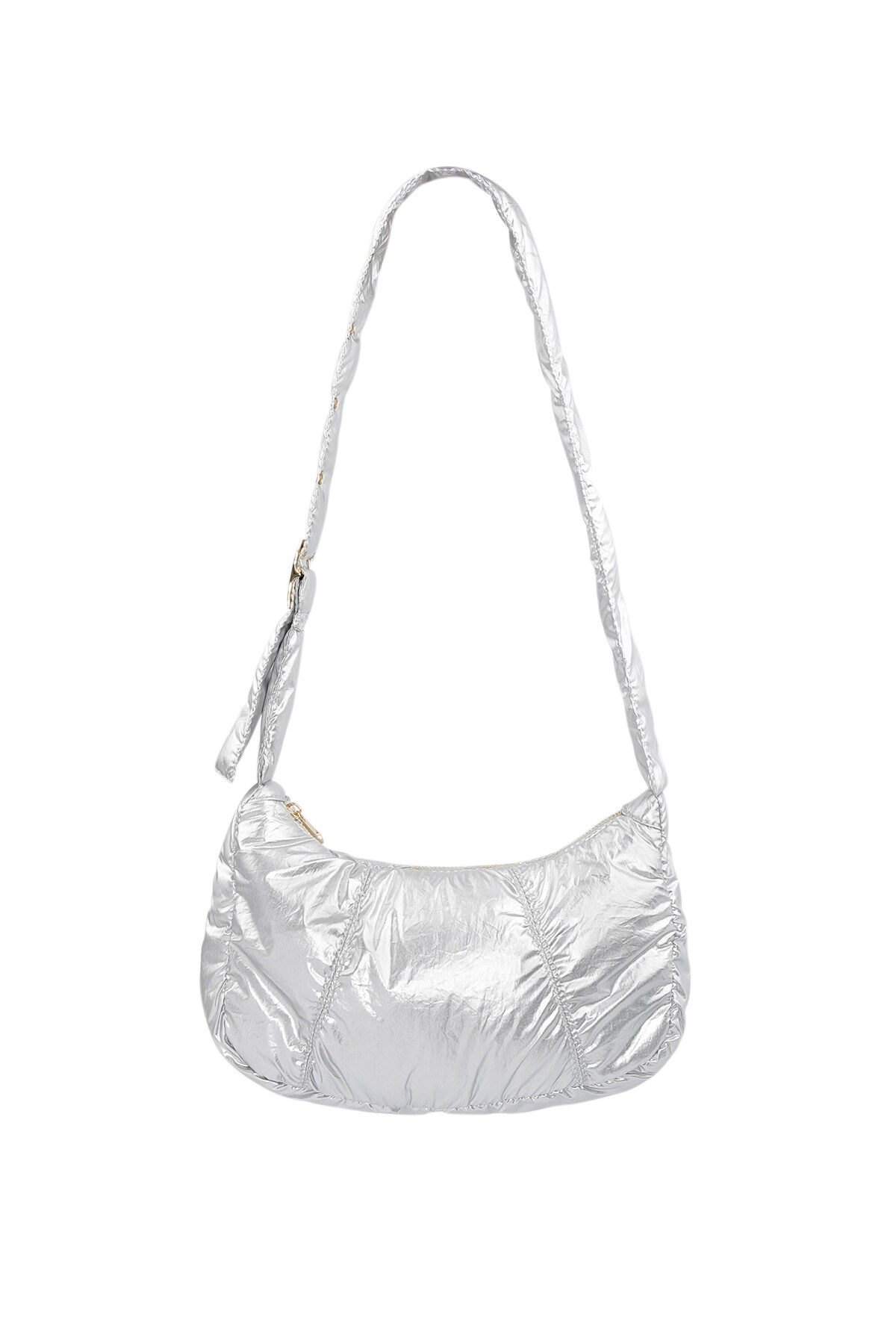 Metallic Muse bag - Silver color h5 