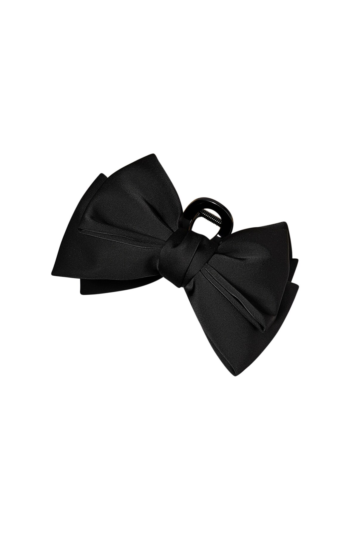 Hair clip bow - black h5 