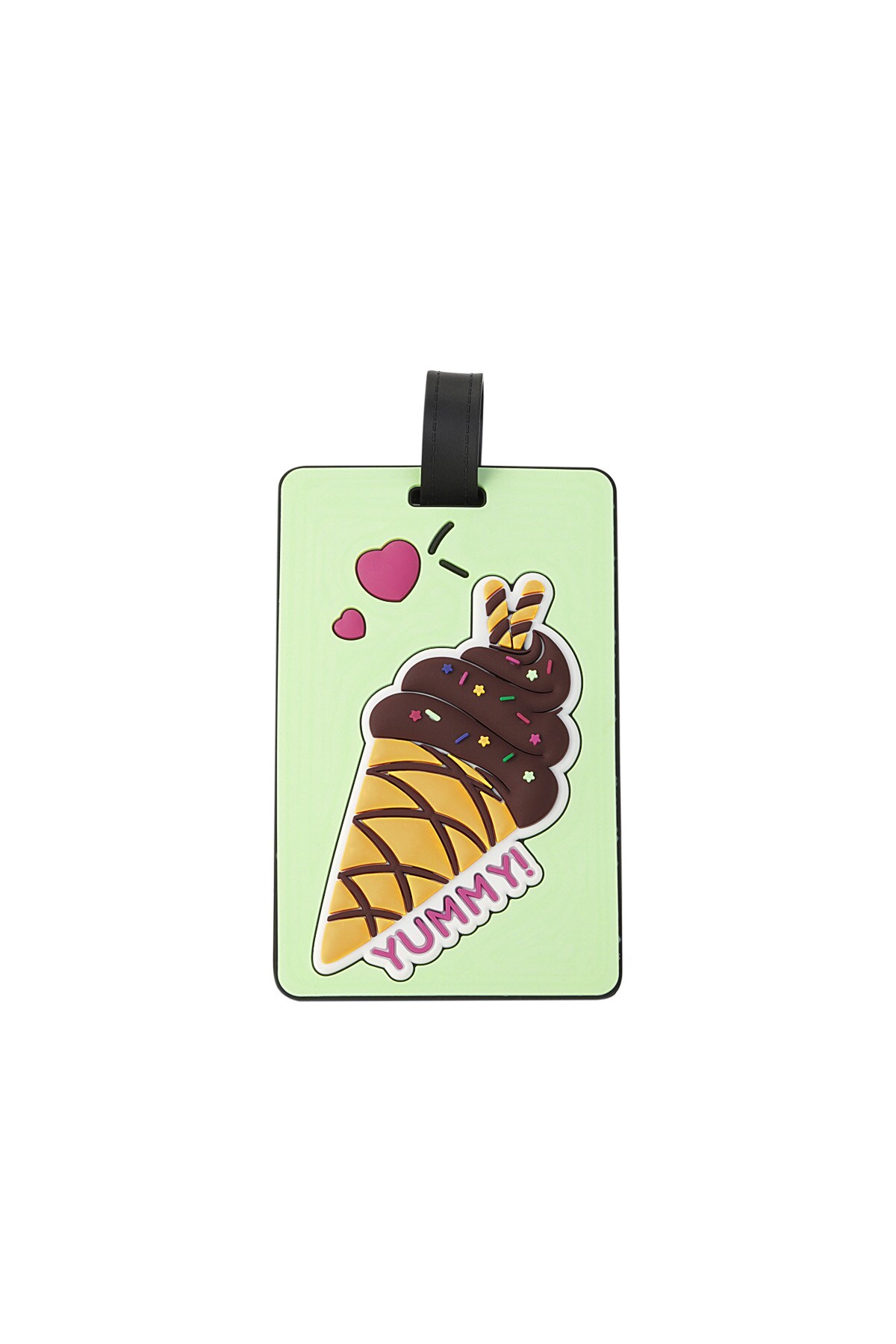 Yummy suitcase tag - multi h5 