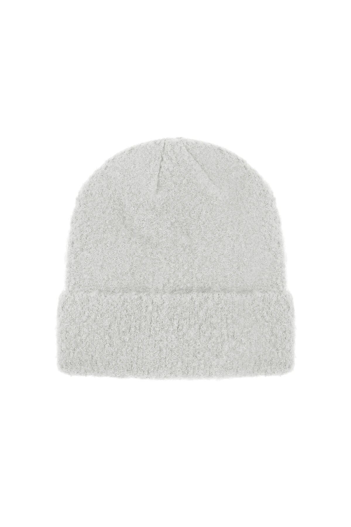 Basic beanie - grey h5 