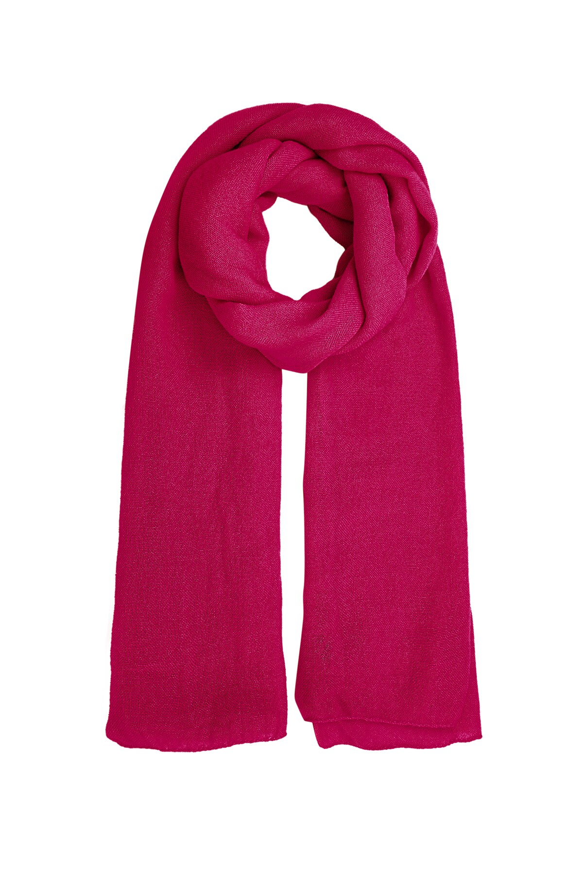 Scarf solid color - fuchsia h5 