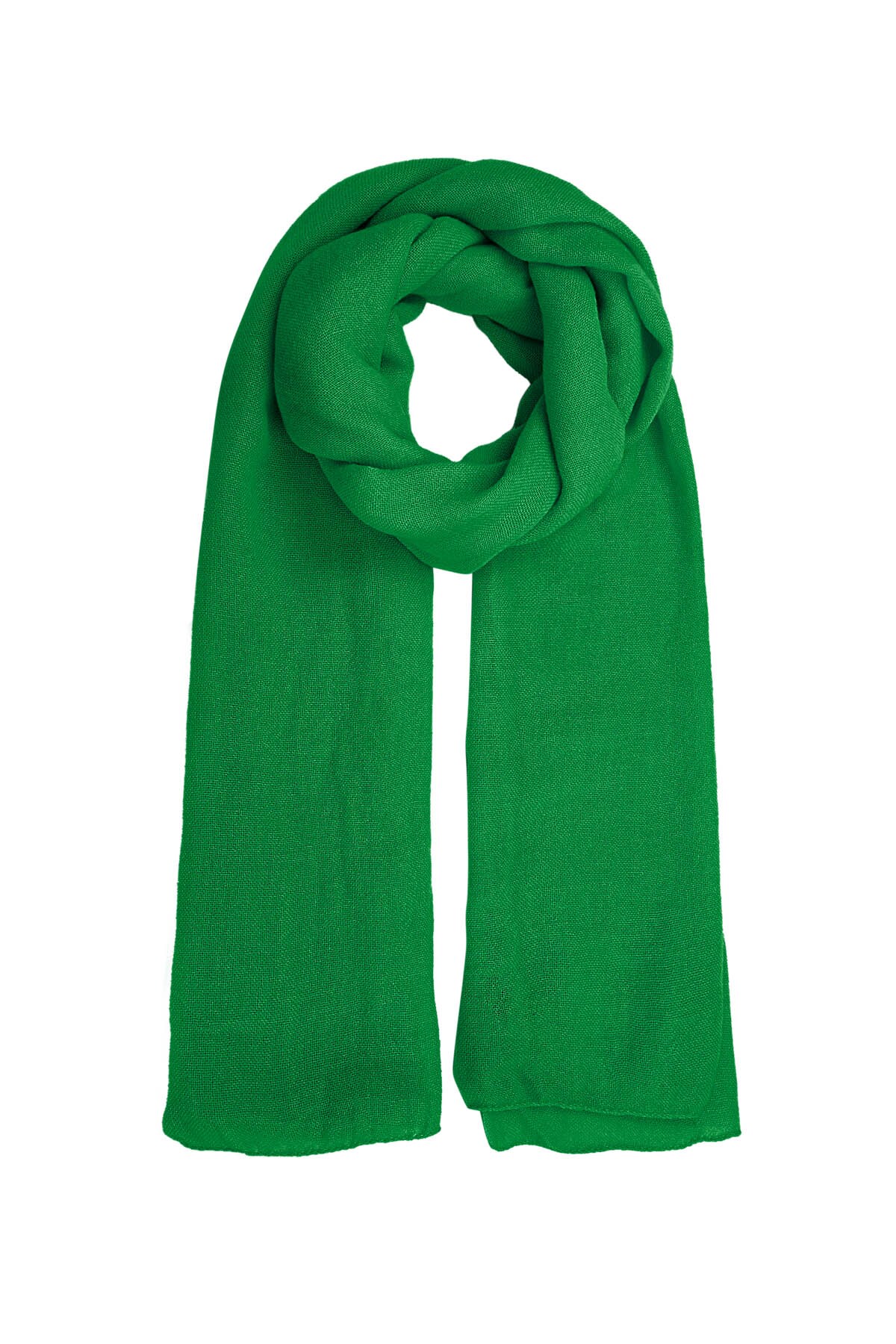 Scarf solid color - green h5 