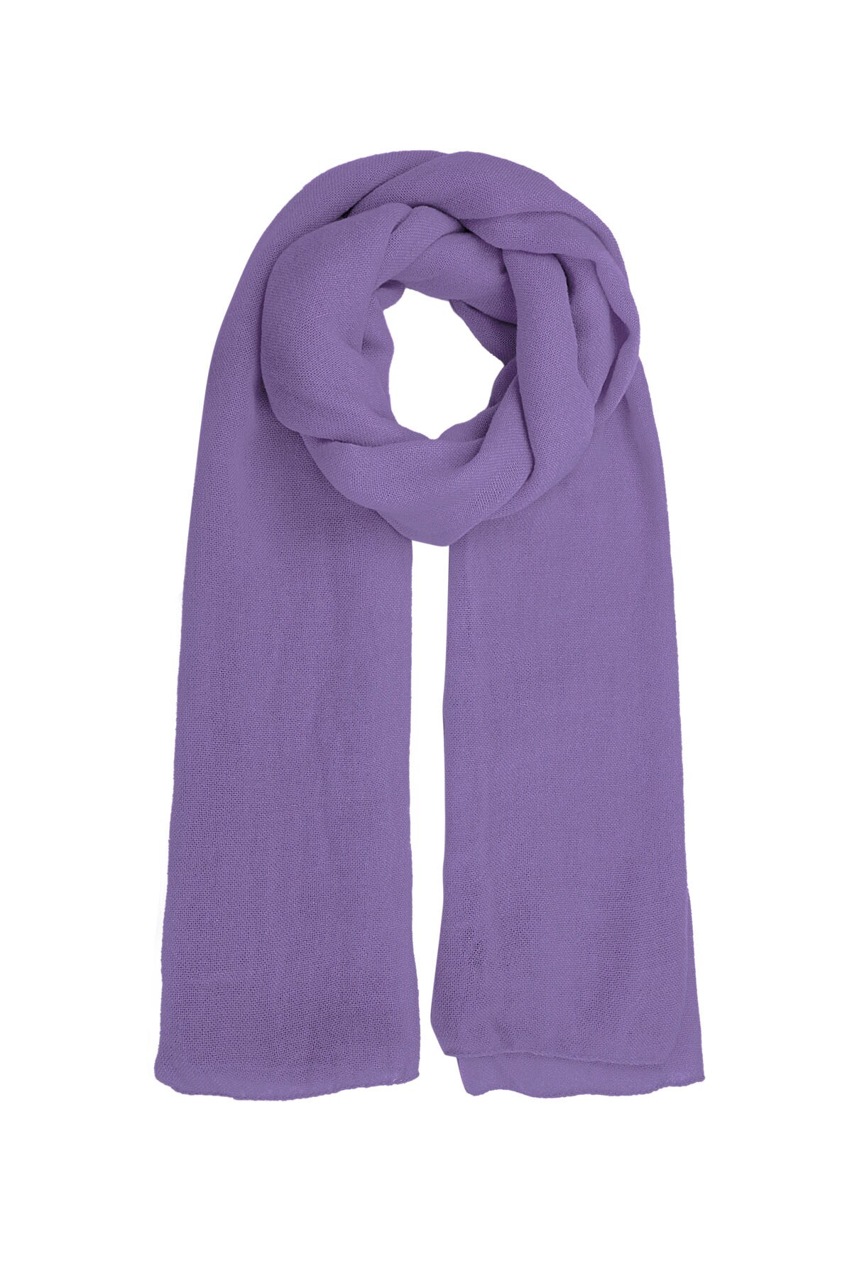 Scarf solid color - lavender h5 